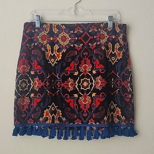 ZARA Tapestry Skirt SizeL